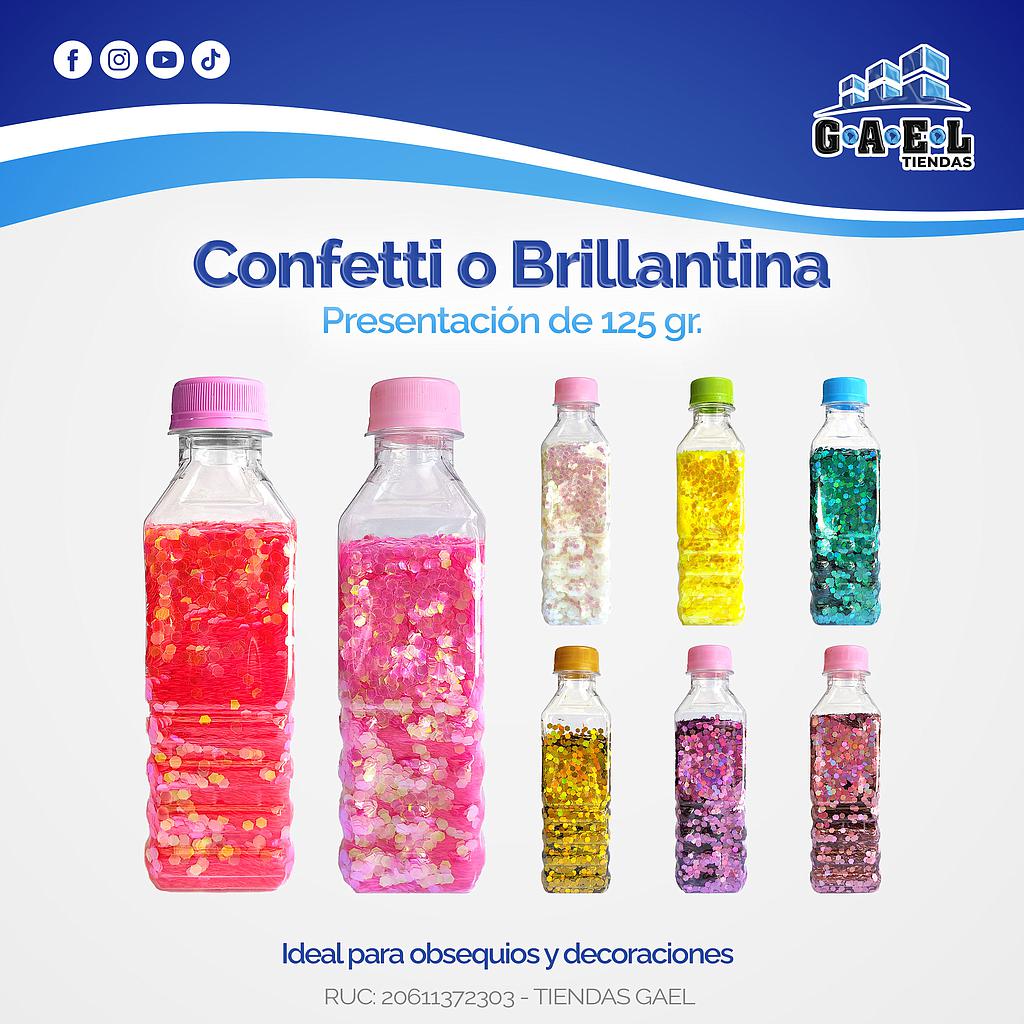 Confetti o Brillatina - 125 gramos